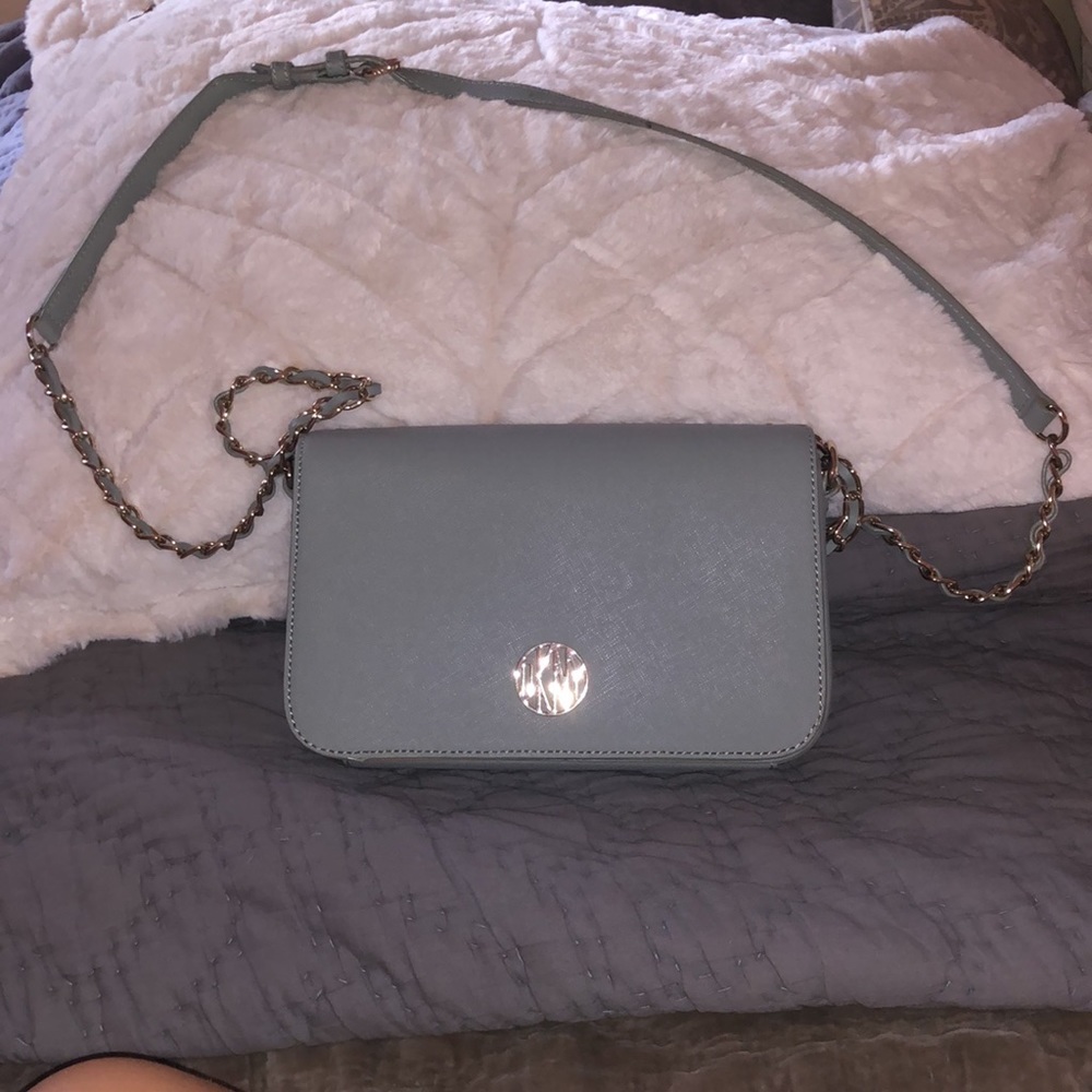 Dkny light blue cross body bag!